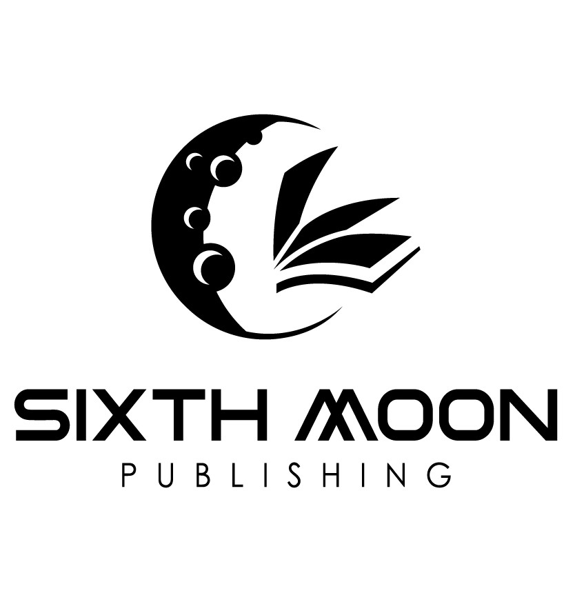 Sixth Moon Publishing Logo in Black and White